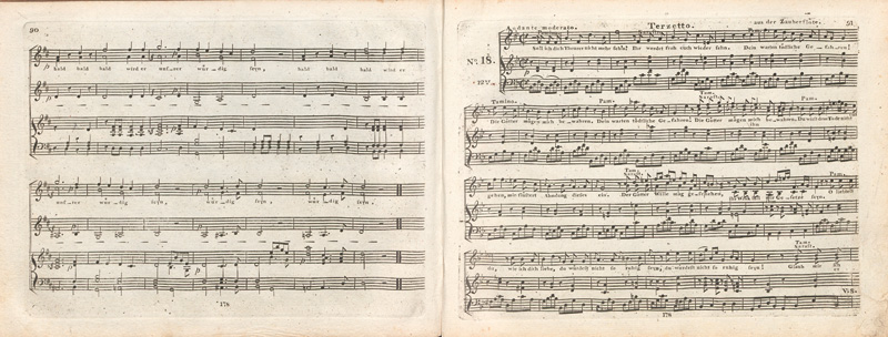 Lot 459, Auction 127, Mozart, Wolfgang Amadeus und Zulehner, Carl, Die Zauberflöte. Clavier-auszug von Carl Zulehner