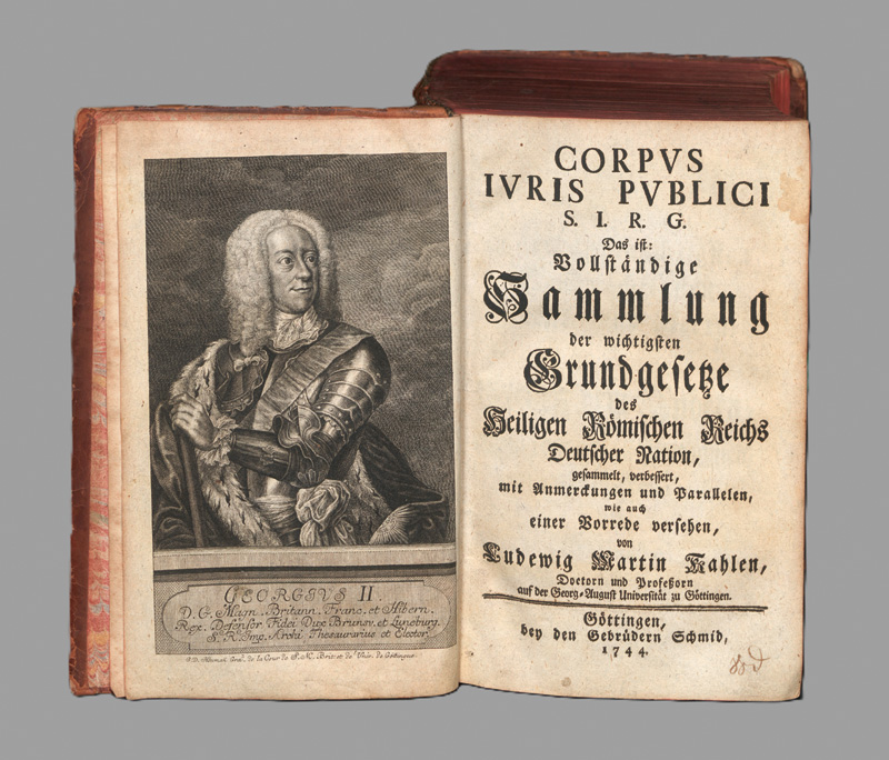Lot 511, Auction 127, Corpus Iuris Publici, Das ist: Vollständige Sammlung der wichtigsten Grundgesetze