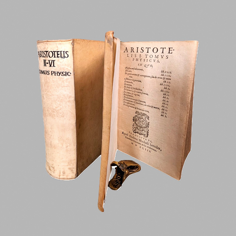Lot 1076, Auction 127, Aristoteles, Tomus Physicus