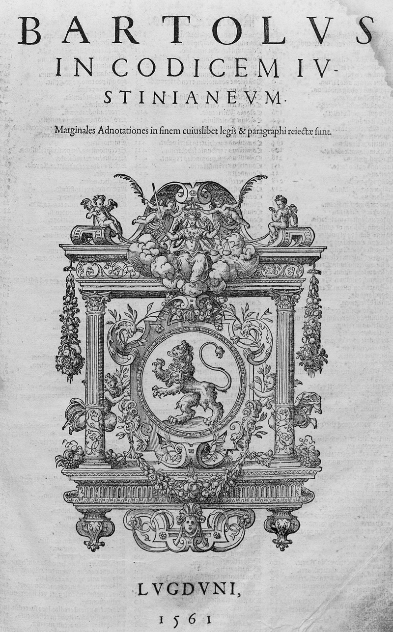 Lot 1083, Auction 127, Bartolus de Saxoferrato, In codicem Iustinianeum