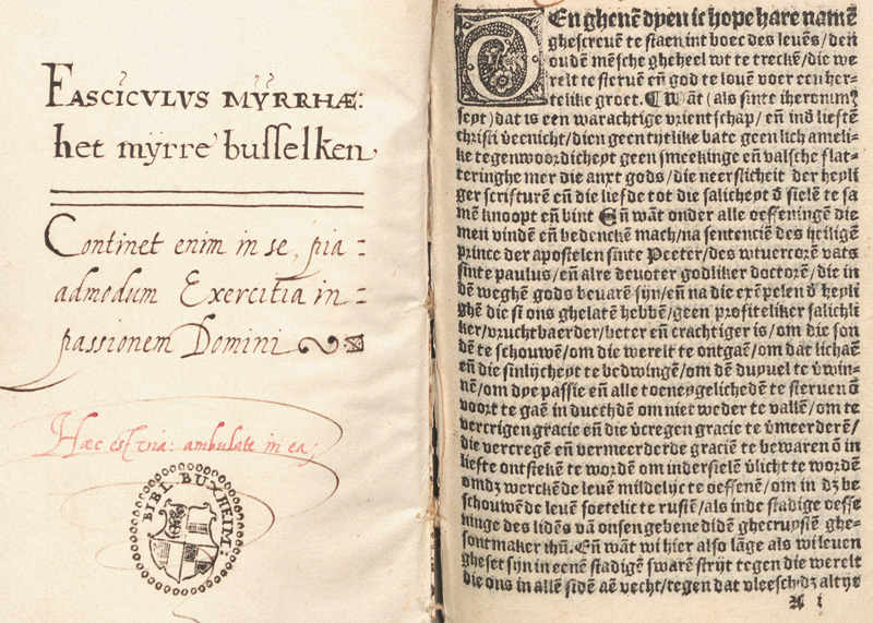 Lot 1118, Auction 127, Fasciculus Myrrhae, het myrre buffelken. Antwerpen u. J.(um 1520