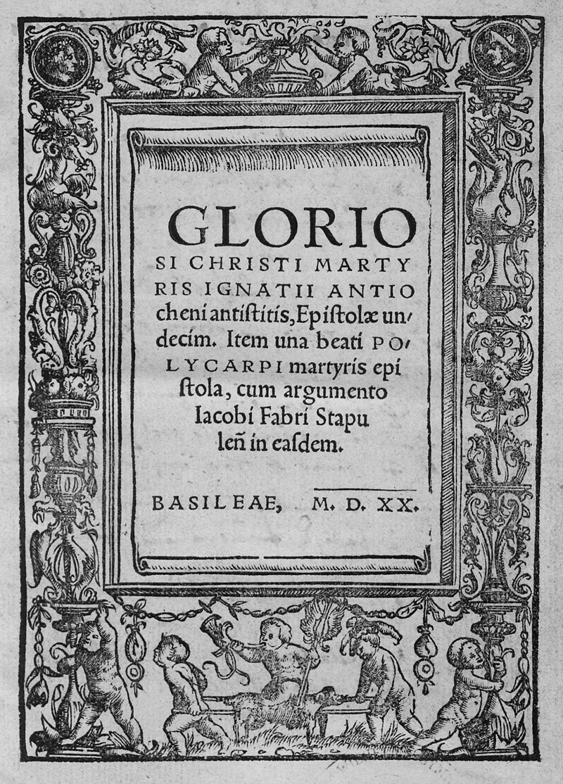 Lot 1136, Auction 127, Ignatius von Antiochia, Epistolae undecim