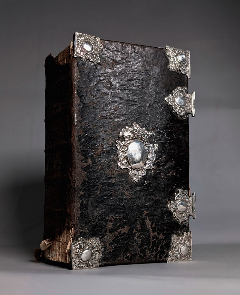 Lot 1222, Auction  127, Silberbeschlagband und Einbände, um 1811