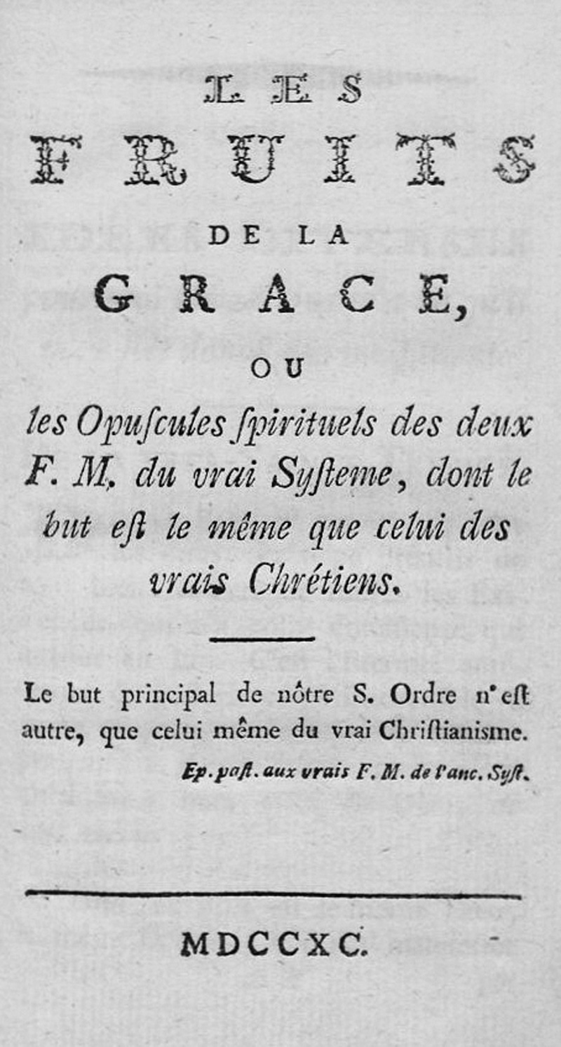 Lot 1245, Auction 127, fruits de la grace, Les, ou opuscules spirituels