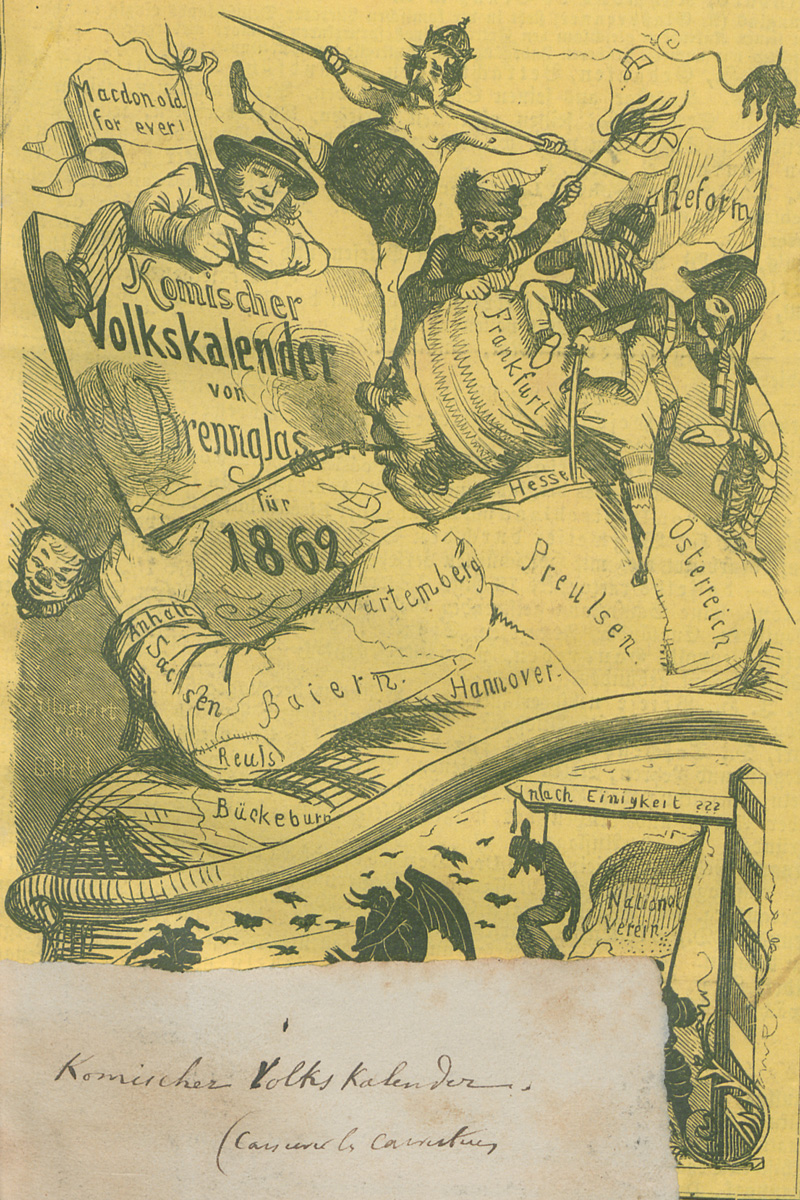 Lot 2063, Auction  127, Humoristische Volkskalender, Sammelband mit 6 Kalendern