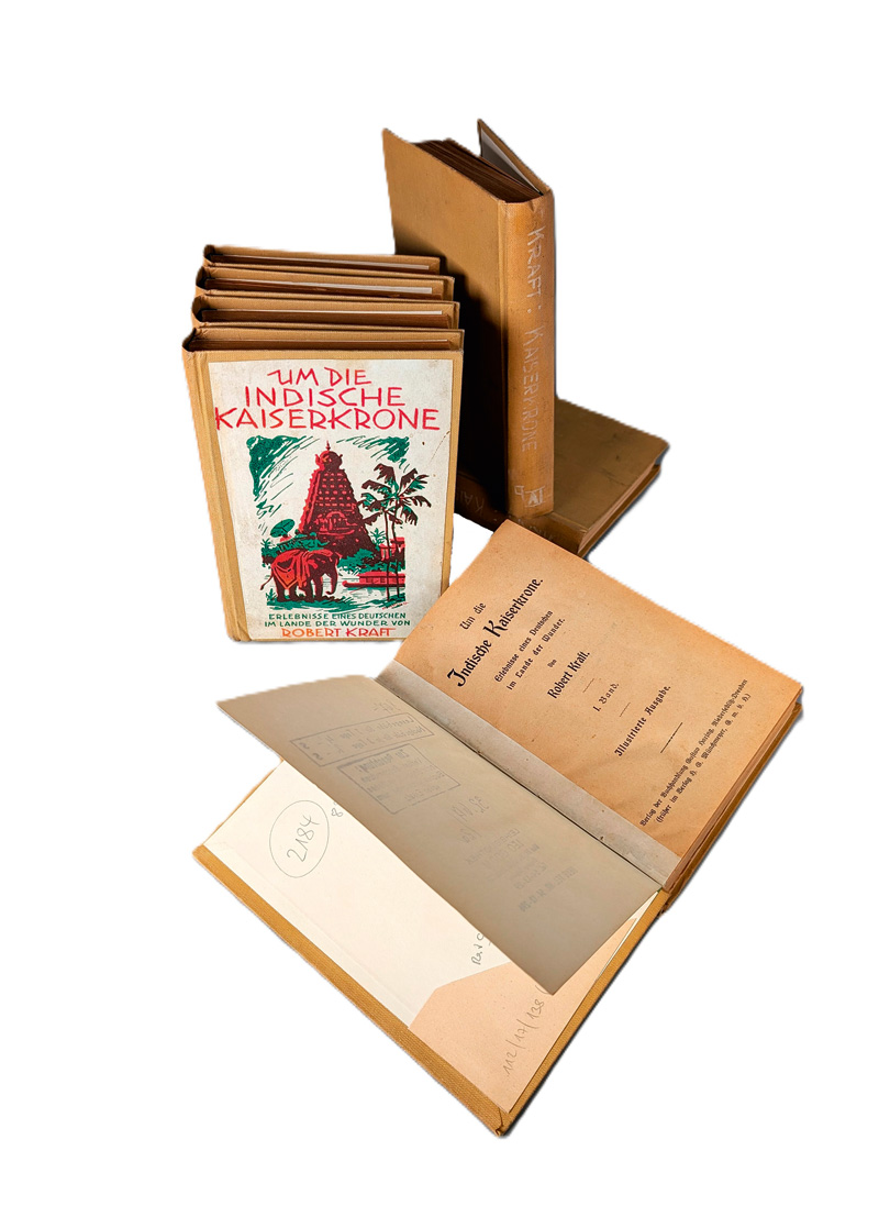 Lot 2090, Auction 127, Kraft, Robert, Um die Indische Kaiserkrone. Erlebnisse eines Deutschen im Lande der Wunder
