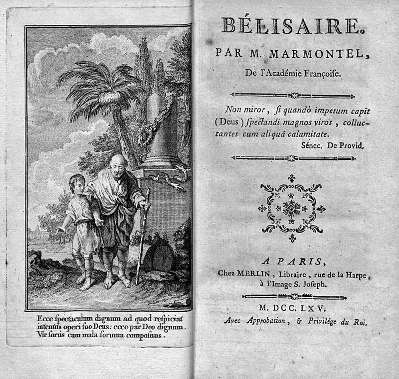 Lot 2112, Auction 127, Marmontel, Jean François, Belisaire