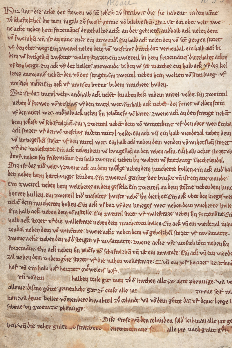 Lot 2590, Auction  127, Gesine von Bilolvesheim, Beurkundung einer Mitgift. Deutsche Handschrift auf Pergament. 