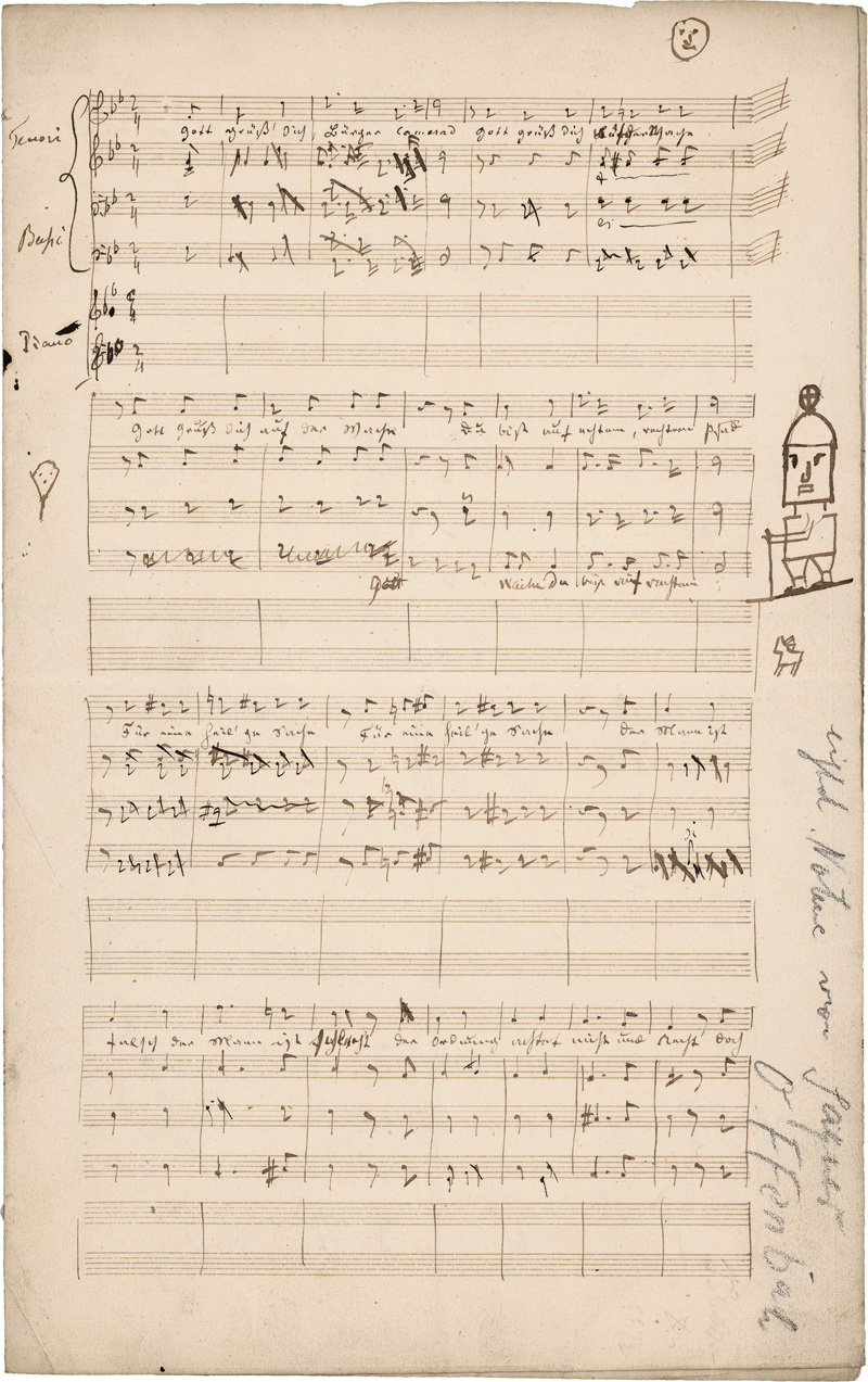 Lot 2644, Auction 127, Offenbach, Jacques, Musikmanuskript seines Revolutionsliedes. Köln 1848