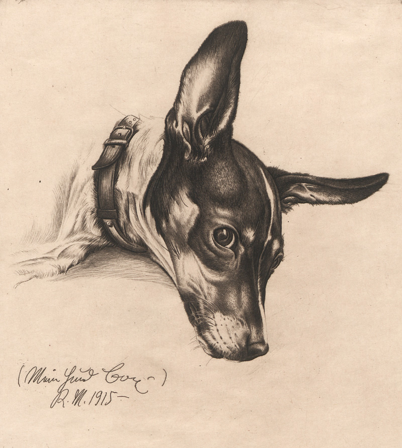 Lot 3242, Auction 127, Müller, Richard, Mein Hund Boy