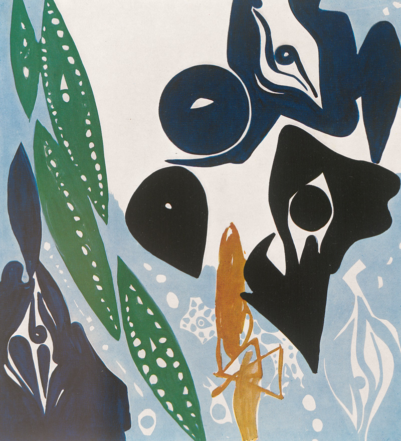 Lot 3247, Auction 127, Nay, Ernst Wilhelm, Bilder und Grau-Aquarelle 1965/66