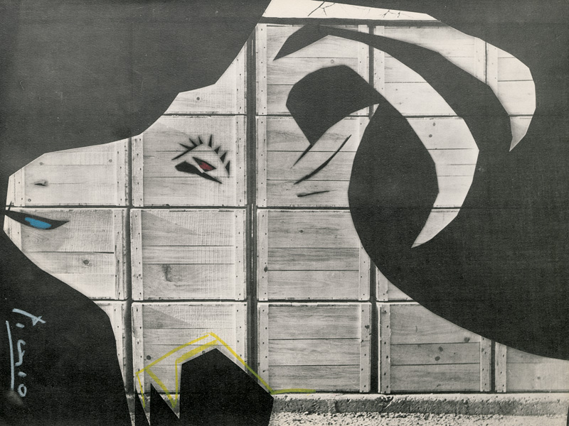 Lot 3265, Auction 127, Picasso, Pablo, Signierte Tafel aus "Diurnes. Décupages et photographies"