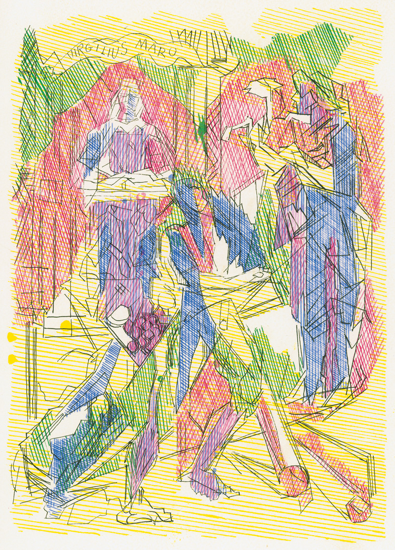 Lot 3342, Auction  127, Valéry, Paul und Villon, Jacques - Illustr., Les Bucoliques